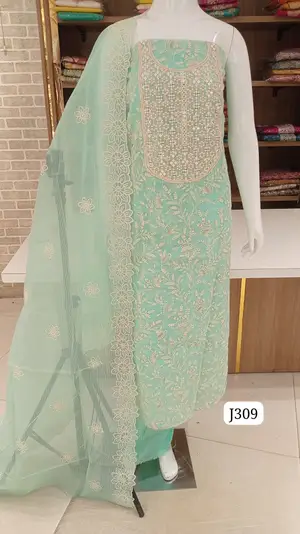 Imported kota doria with. Beautiful thread work