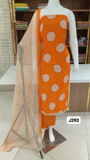 Soft silk party wear suits 
