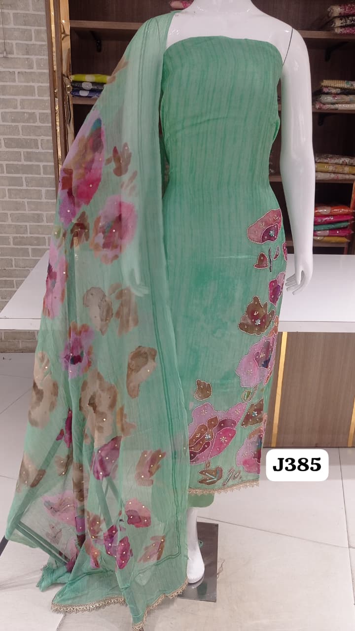 Soft silk party wear suits 