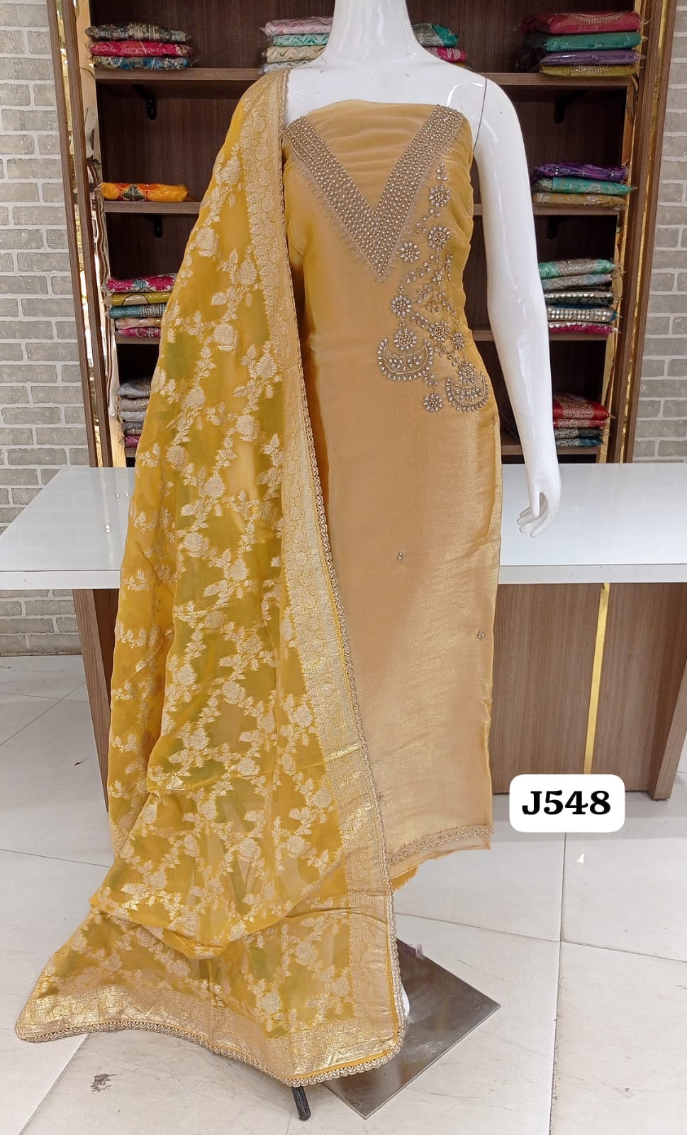 PREMIUM SOFT ORGANZA BEAUTIFUL HANDWORK SUITS