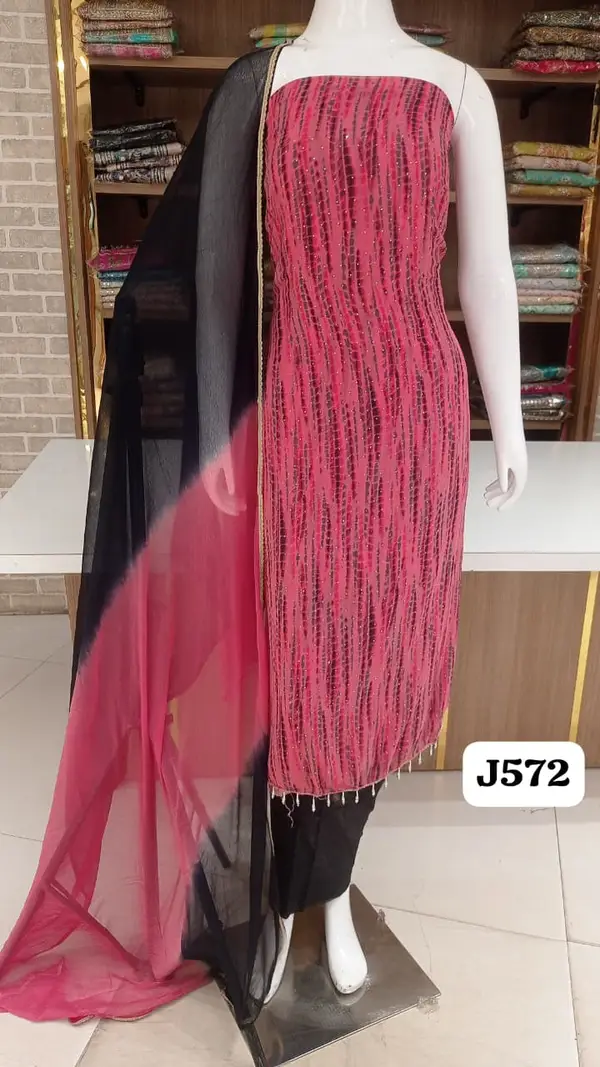 Chiffon beautifull lehriyan print
