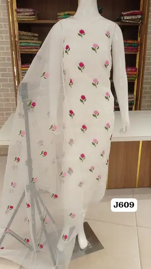 kota doria with beautiful thread work