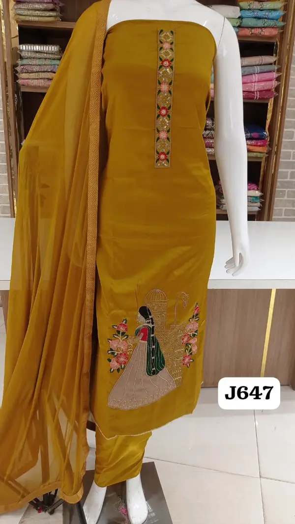 Waiting 7days: soft Asiatic coton beautiful full front embroidery