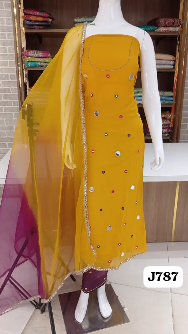 soft organza party wear collection