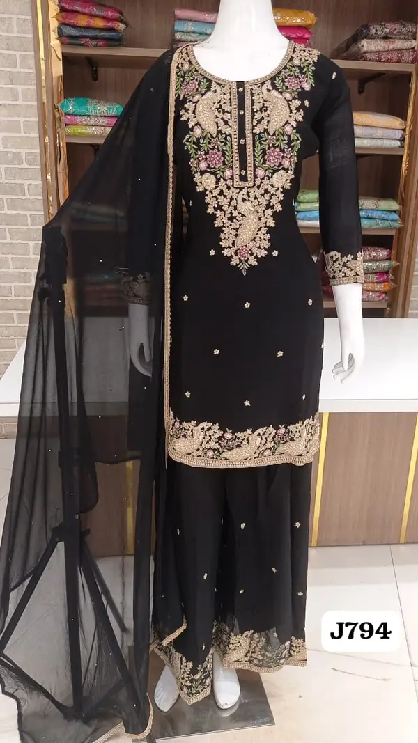Launching new party wear collection of ready made suits
