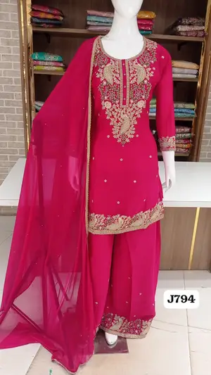 Launching new party wear collection of ready made suits