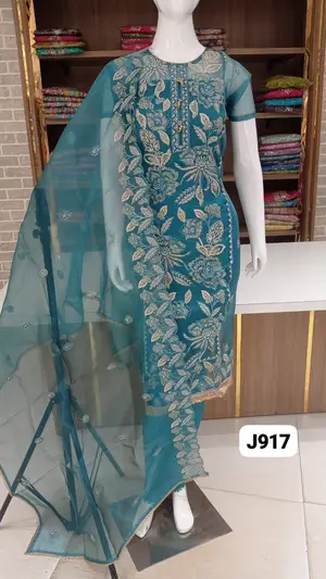 pure organza siki suits