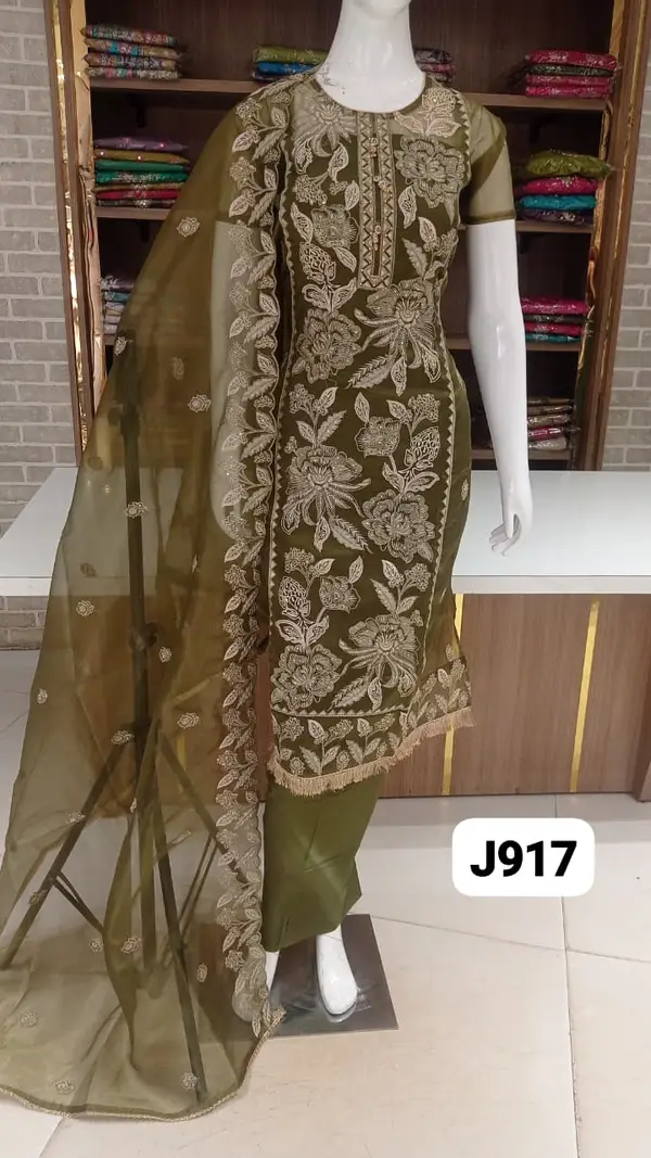 pure organza siki suits