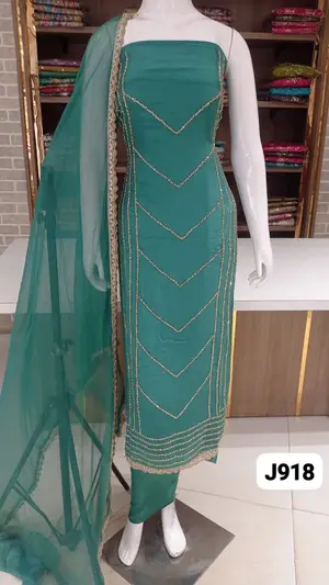 Soft silk party wear collection with beautifull full 