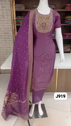  Soft silk party wear collection semi stitched 