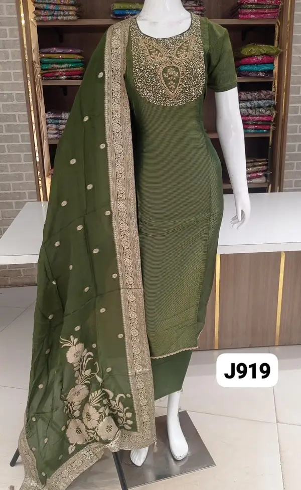  Soft silk party wear collection semi stitched 