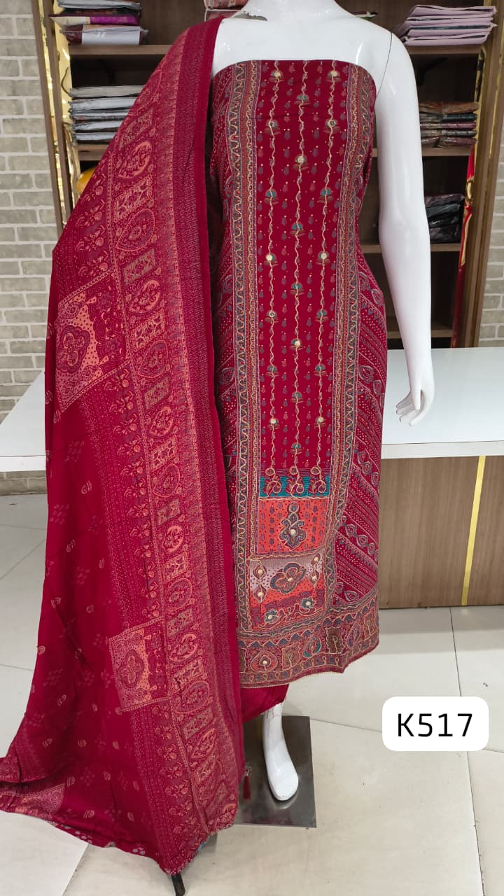 Woolen unstitched suits