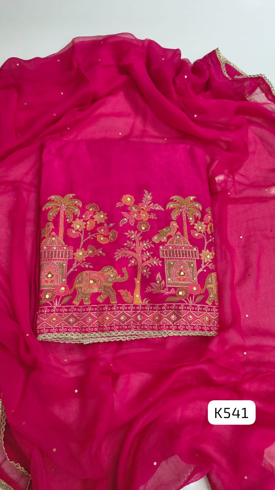 Soft silk party wear suits 