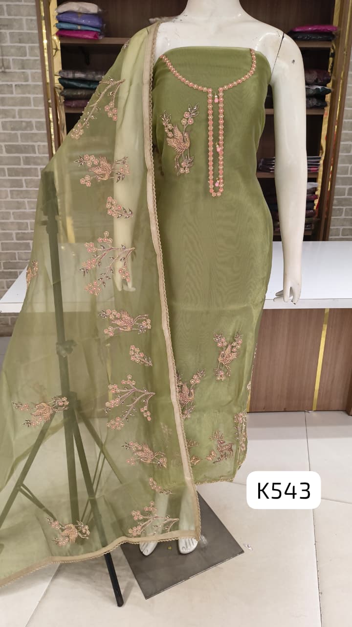 Soft silk party wear suits 