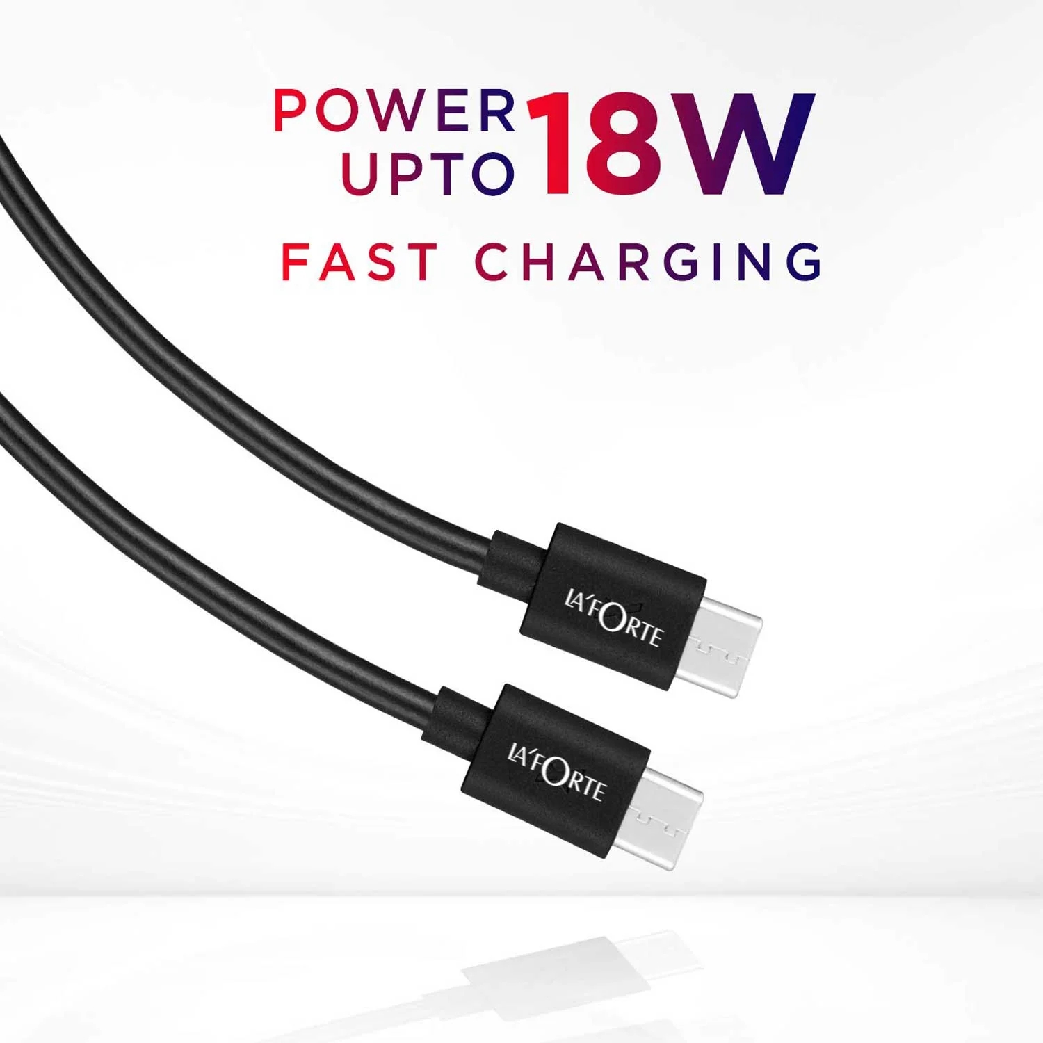 LA' FORTE C to C Type Ultra Fast Charging Cable