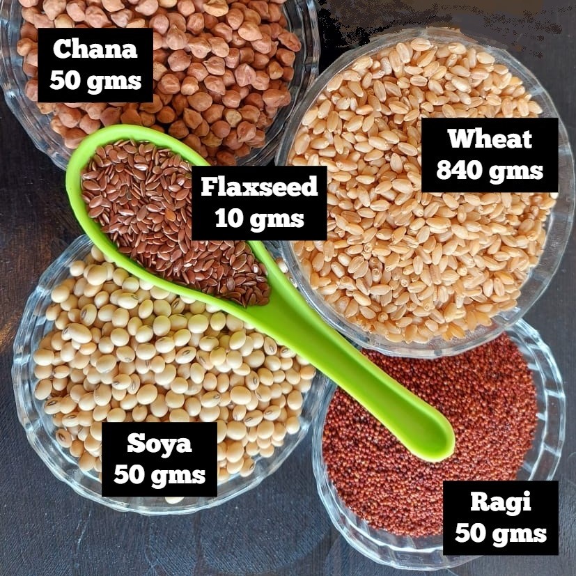 Low GI / Diabetes control Atta (88 Rs/kg)