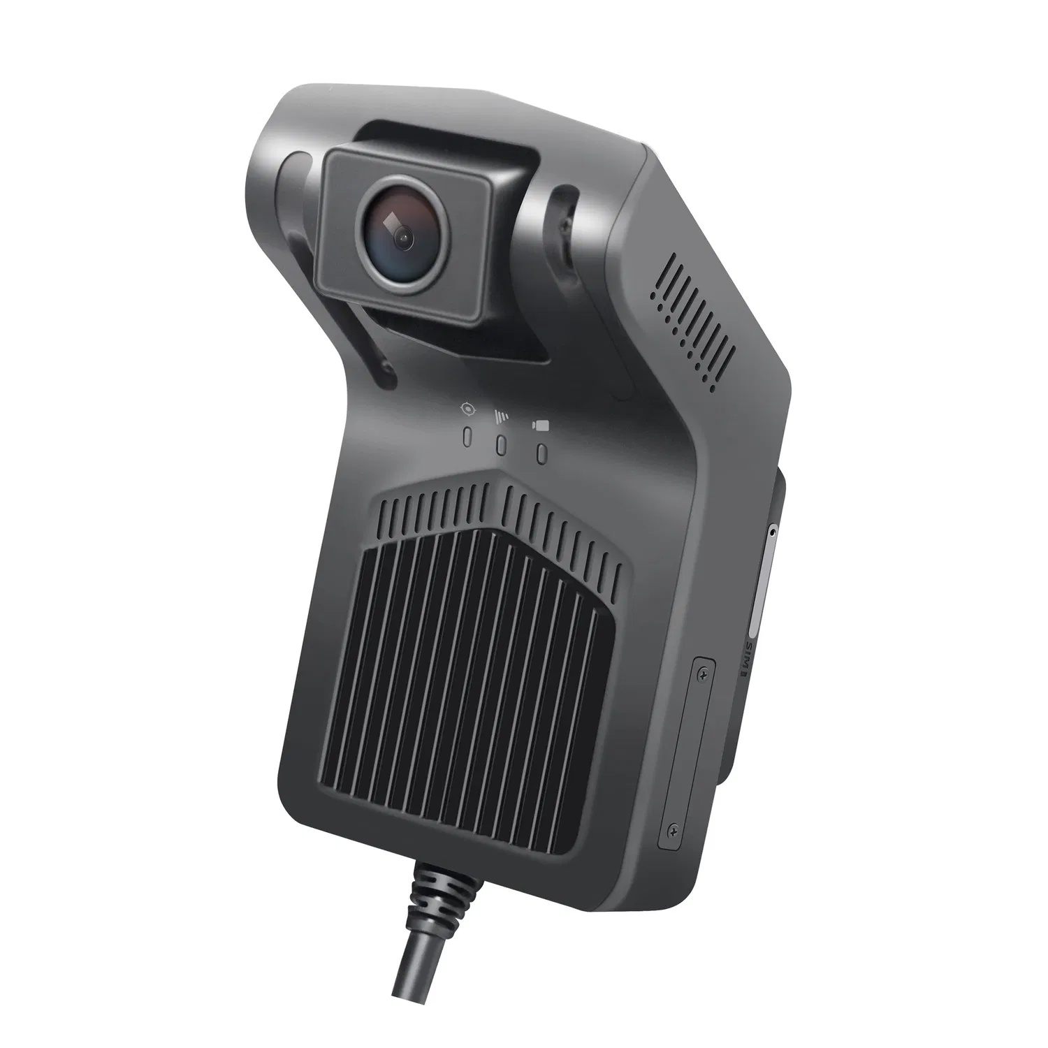 FETACA® M40 AI 3-Channel Dashcam – 1080P Front, Rear & Inside Car Camera with Dual Lens System