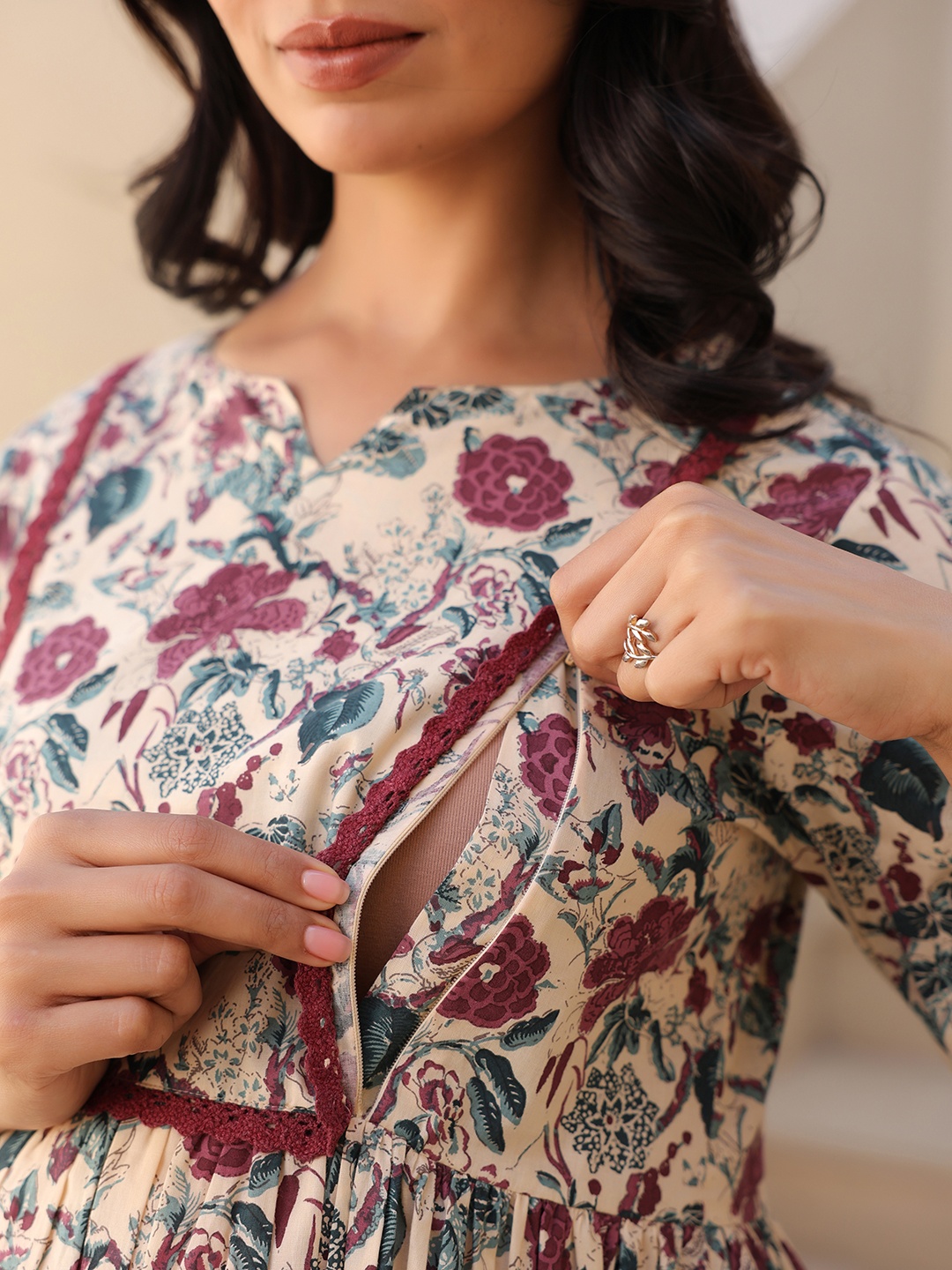 Maternity Cotton Kurta