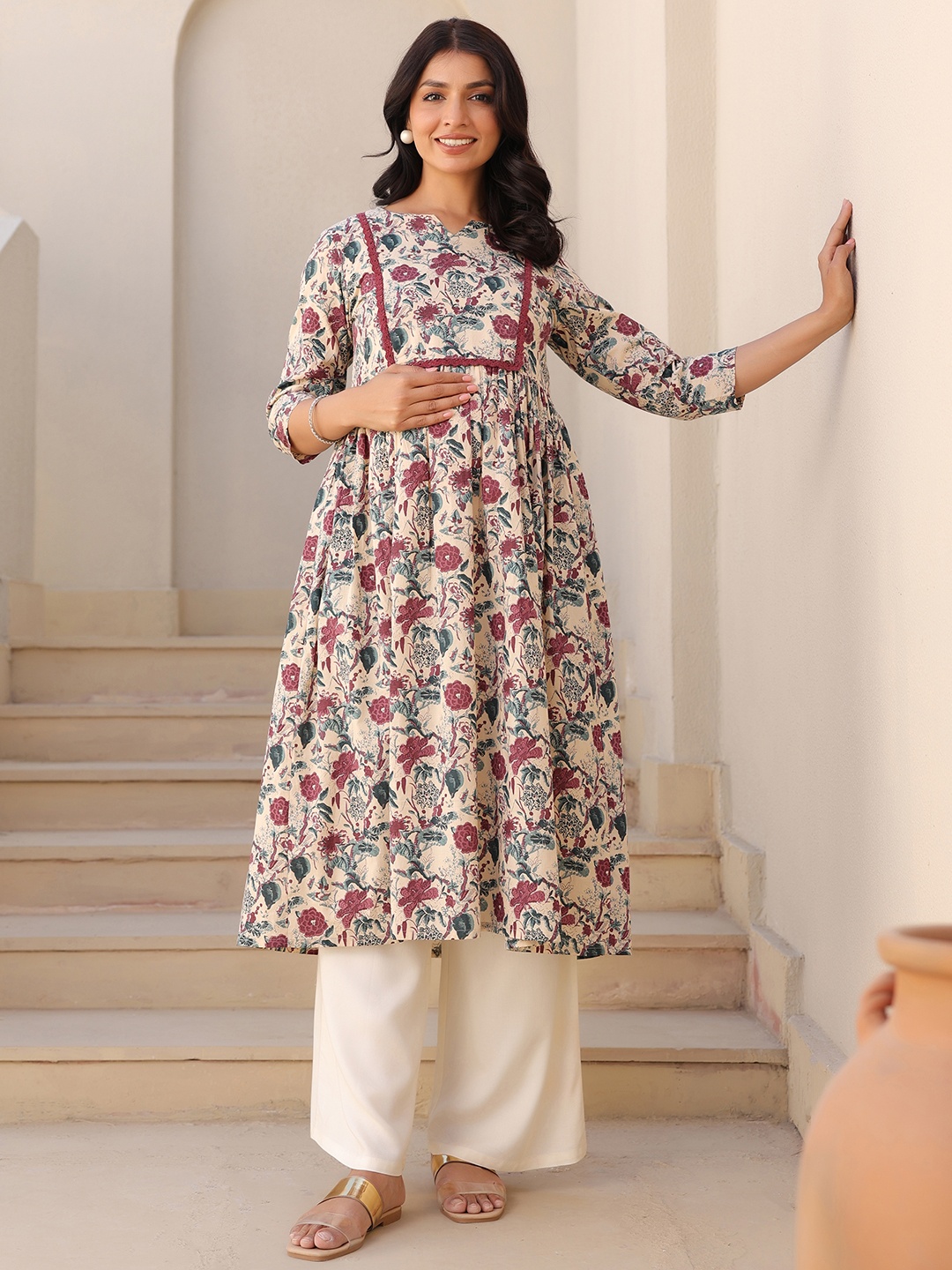 Maternity Cotton Kurta
