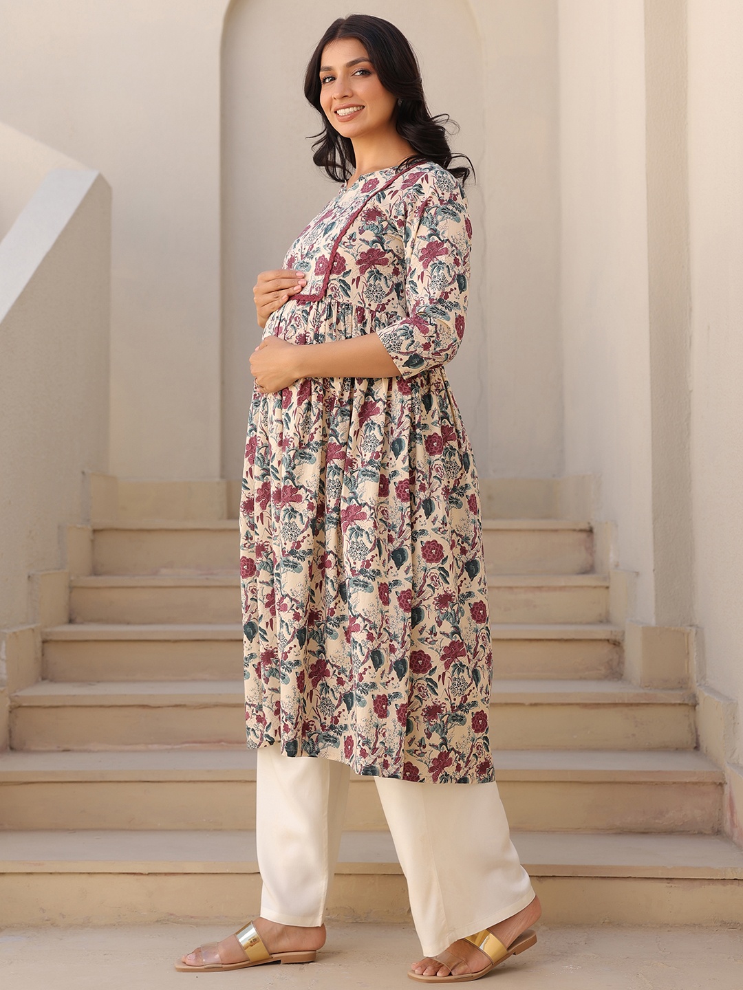 Maternity Cotton Kurta