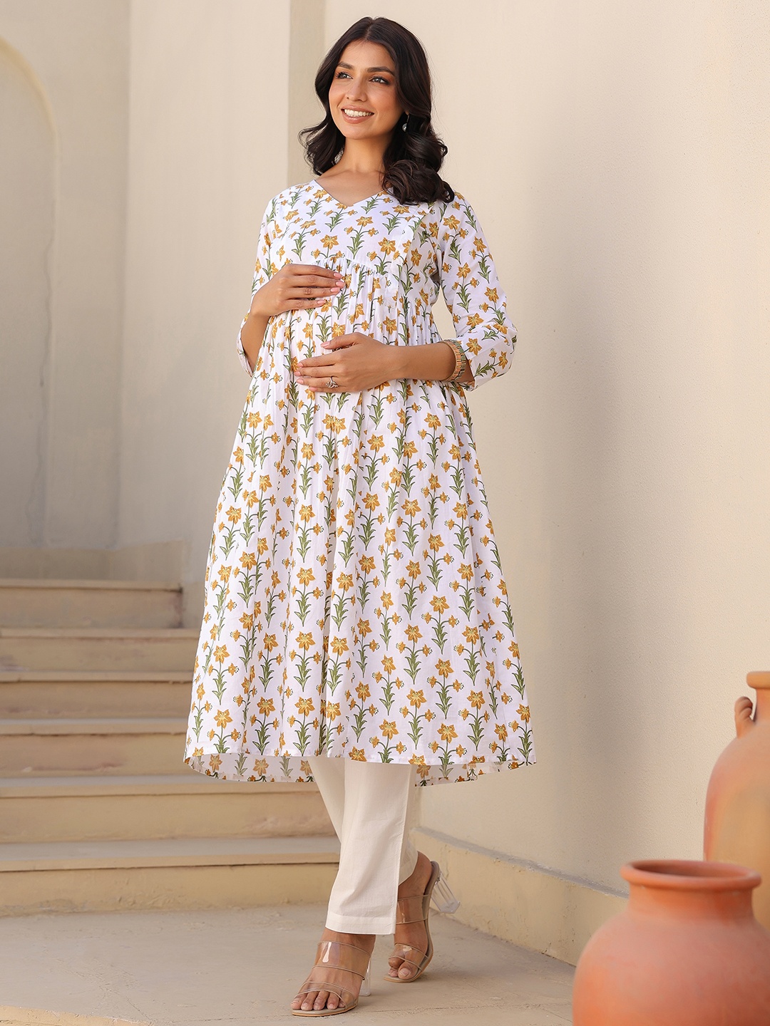 Maternity Cotton Kurta
