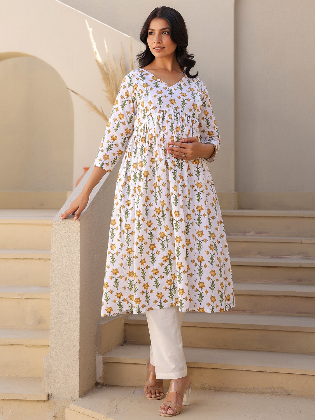 Maternity Cotton Kurta