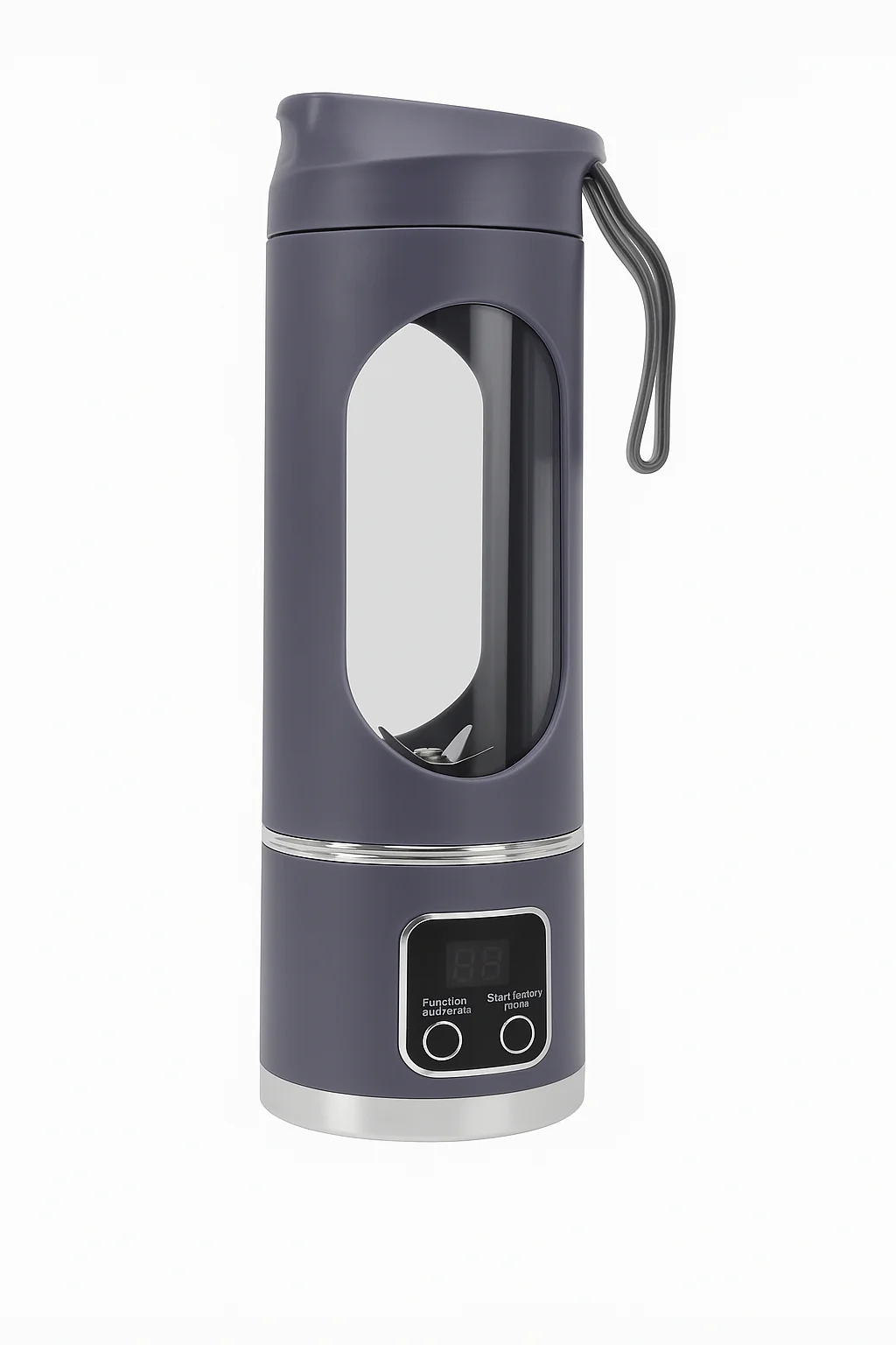 Portable USB Juicer Blender – 450ml, 1500mAh Rechargeable Battery, 18000 RPM, BPA-Free, 3 Programs, Stainless Steel Blades – Smoothies, Juices, Protein Shakes