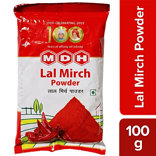 MDH Lal Mirch Powder 100g | Premium Quality | Fresh Stock