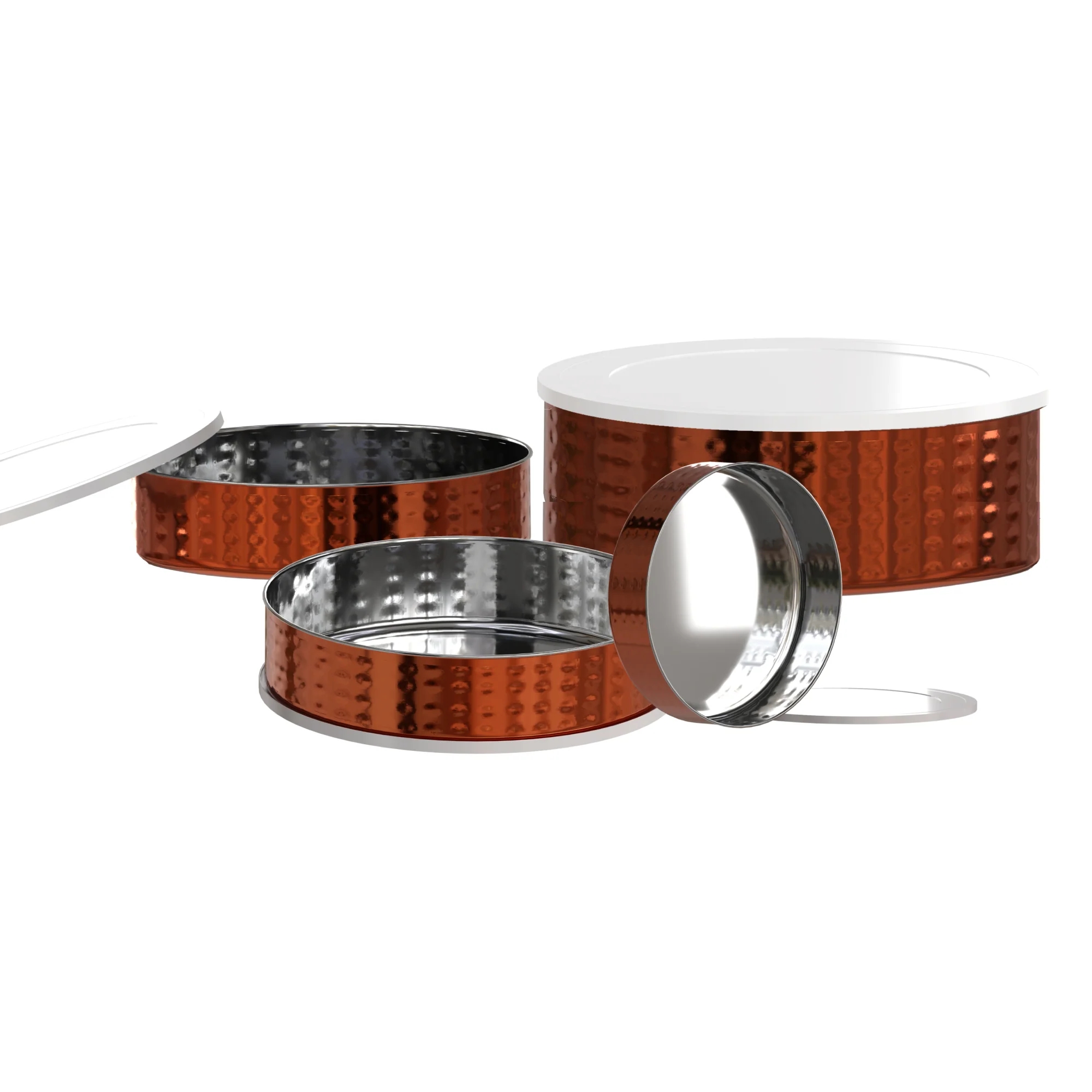 LA'FORTE Stainless Steel Utility Container - 800 ml, 550 ml, 350 ml, 180 ml