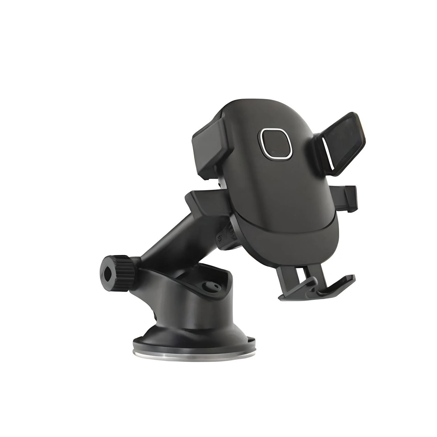 Flixx Car Mobile Holder, 360° Rotatable Phone Mount with Quick Release, One-Hand Operation & Scratch-Free Silicone Padding