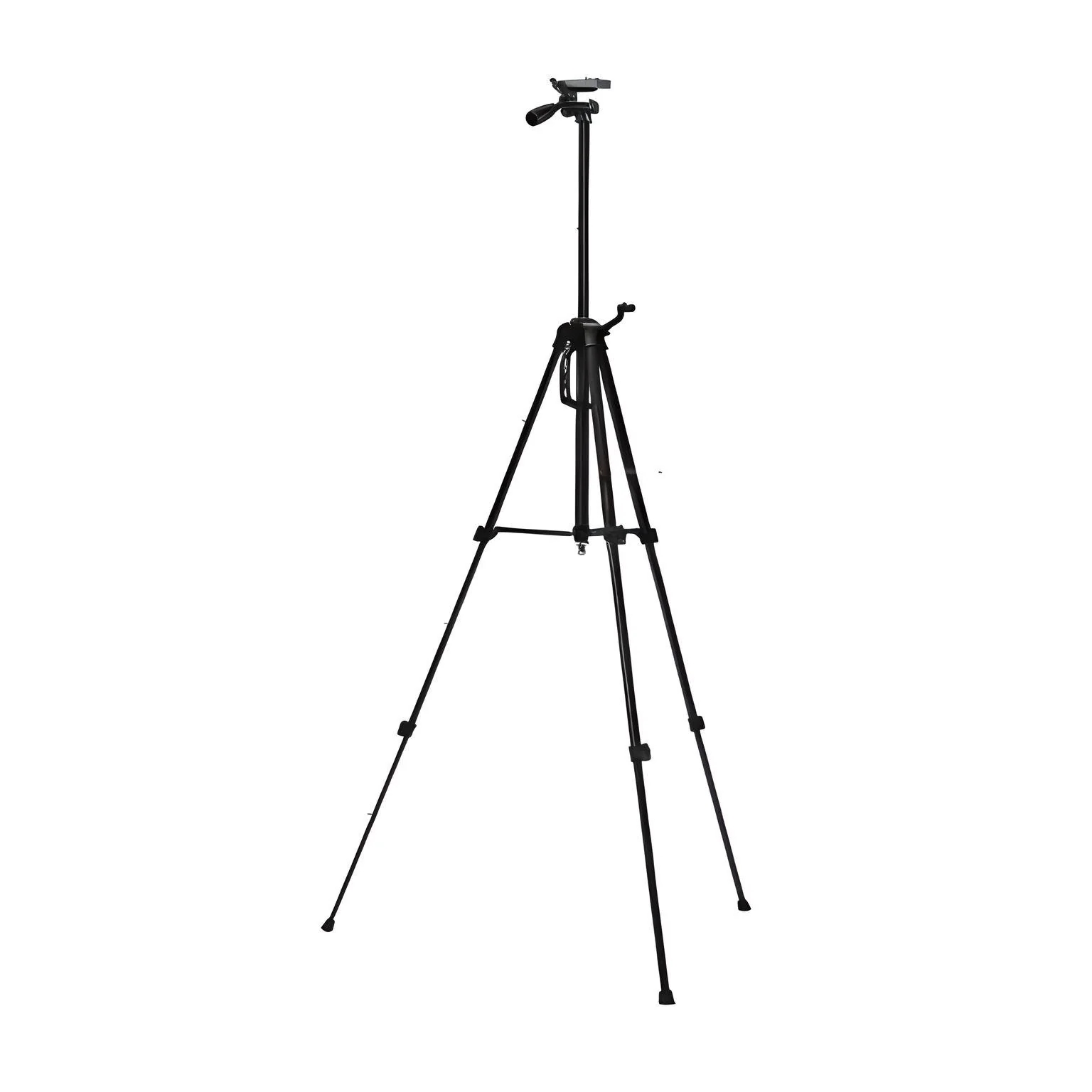 Flixx Mobile Tripod Stand | Sturdy Aluminum, Adjustable Height, 360° Rotatable Head | Lightweight & Heavy-Duty