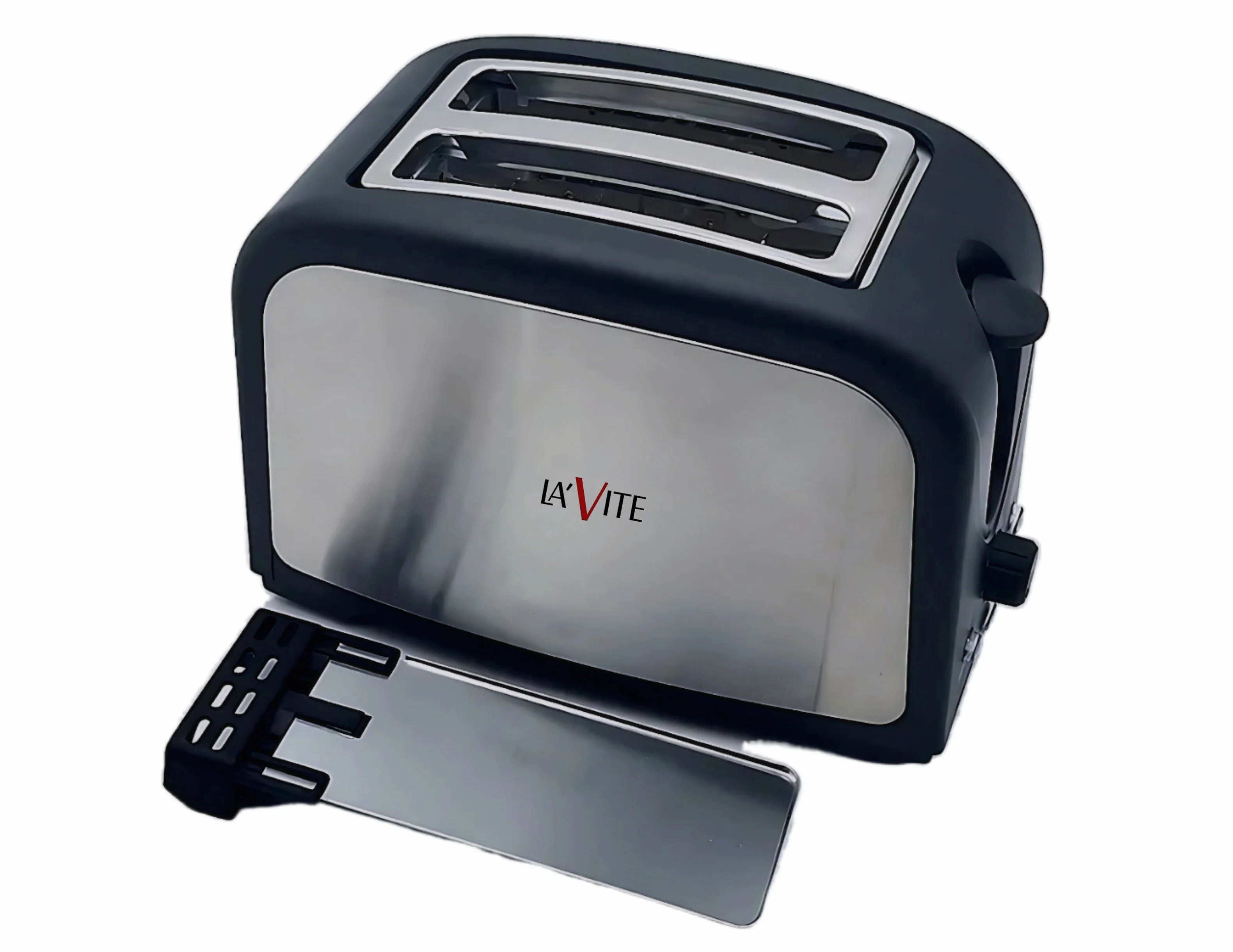LA' FORTE POP UP Toaster - Stainless Steel - 7 Heat setting,(Refurbished)