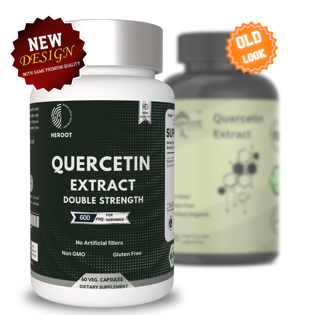 Quercetin 95% Extract - 500mg | Supports Immune Health & Cardiovascular Function