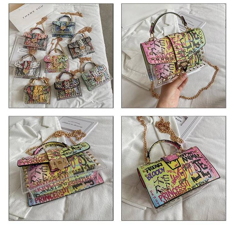 Howkly Snack Printed 2-in-1 Ladies Handbags