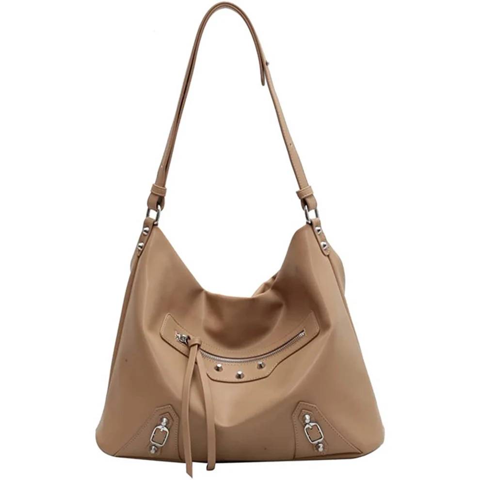 Howkly Rivet Tote Bag Underarm Bag