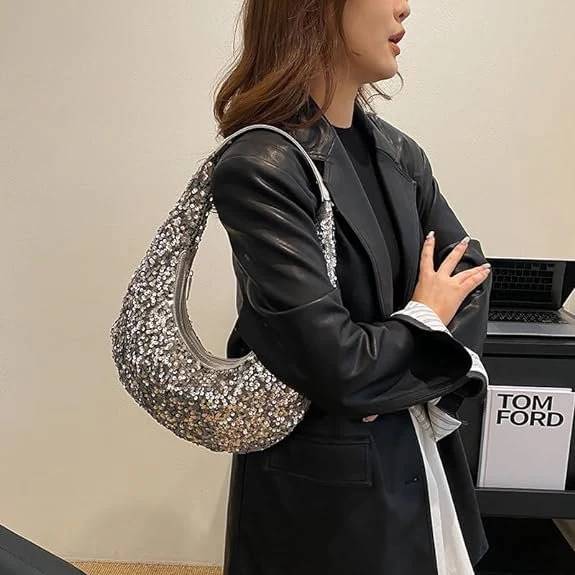 Howkly Sparkly Sequin Bag