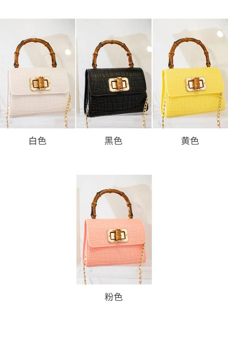 Bamboo Women crocodile small handbag