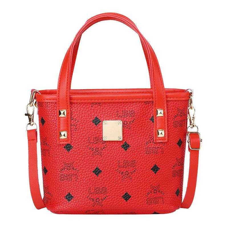 Howkly Classic Printing Bucket Bag