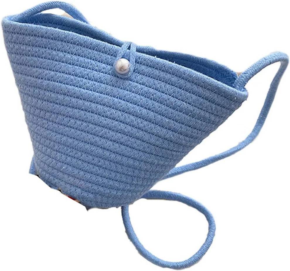 Howkly Handwoven Bucket Bag, Beach Bag