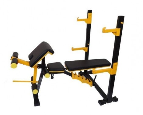 GYM24 EQUIPMENTS Bench Press Exercises Incline Home Gym 250 Kilograms