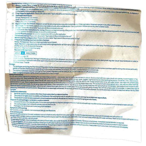 Syngenta Cultar (Paclobutrazol 23% SC) Plant Growth Promoter