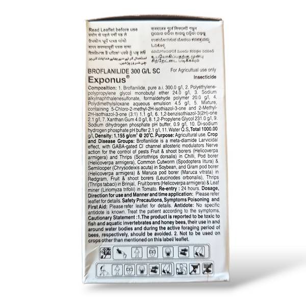 BASF Exponus Insecticide (Broflanilide 300G/L SC)