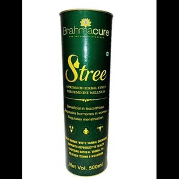 Stree – Ayurvedic Women’s Wellness Syrup (500ml) | For Leucorrhoea, Hormonal Balance & Menstrual Health | Vegetarian