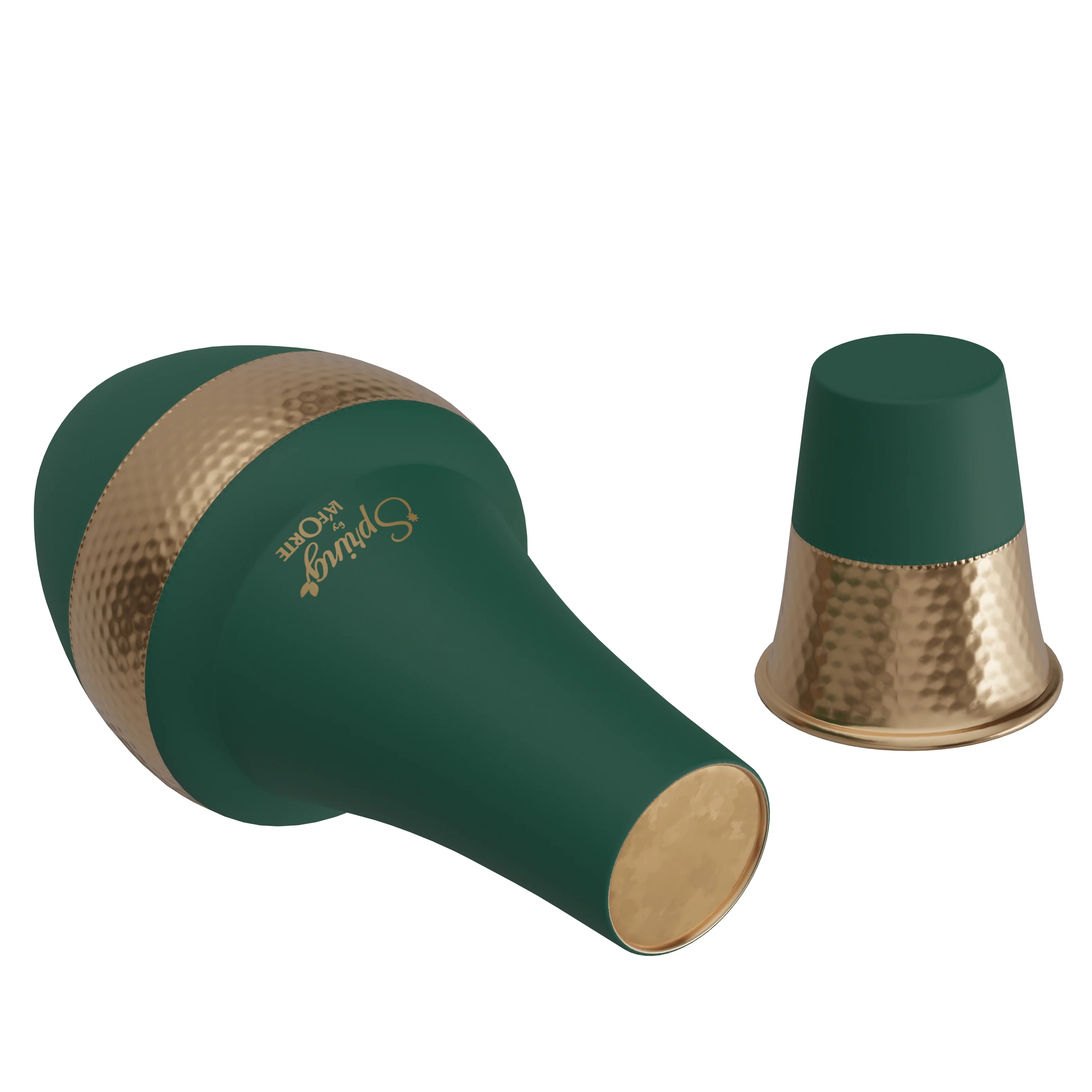 LA'FORTE Copper Bottle Venus Jar 1400 ml (Sea Green)