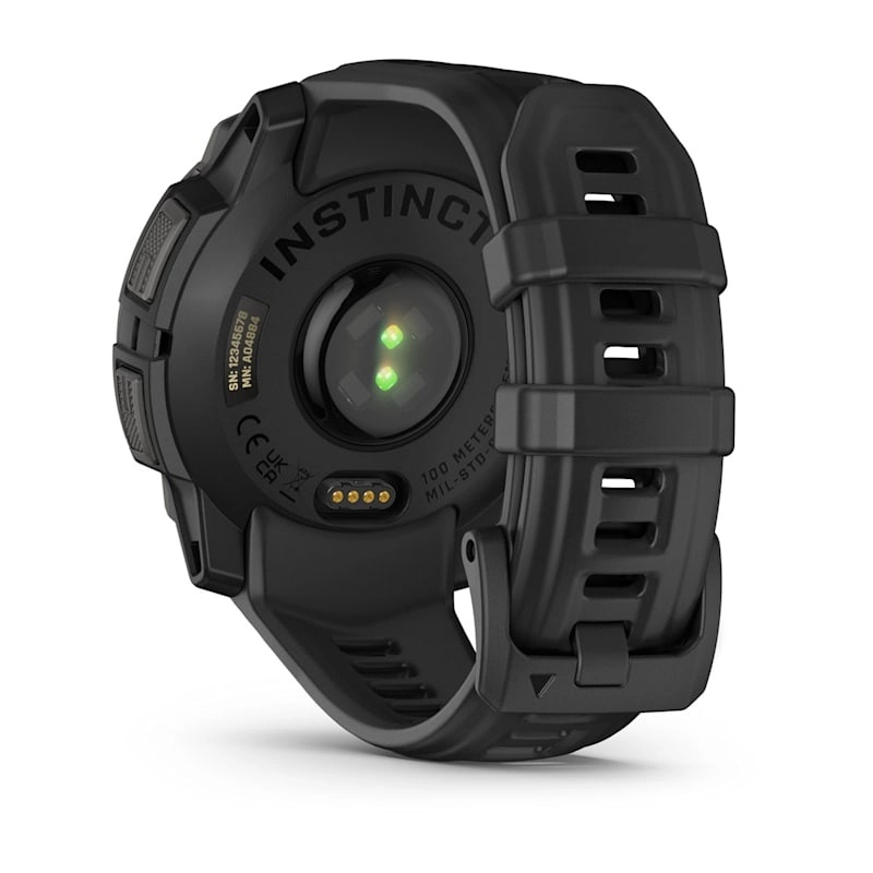 Instinct 3 – 45 mm, AMOLED Black with black band