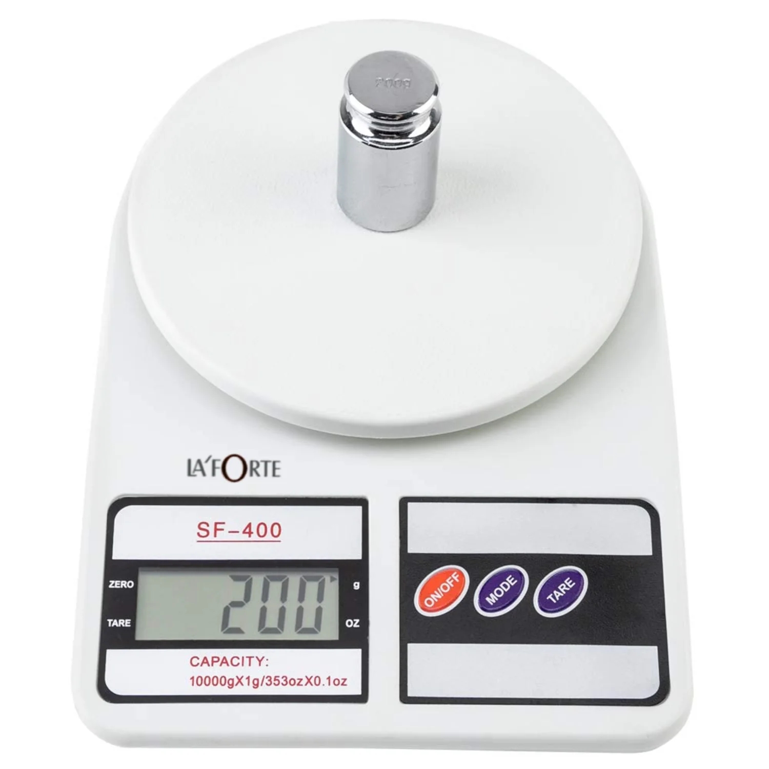 LA' FORTE Multipurpose Portable Electronic Digital Weighing Scale (10 KG)
