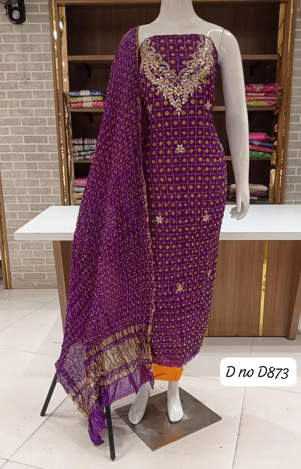 GHATCHOLA SILK SUITS 