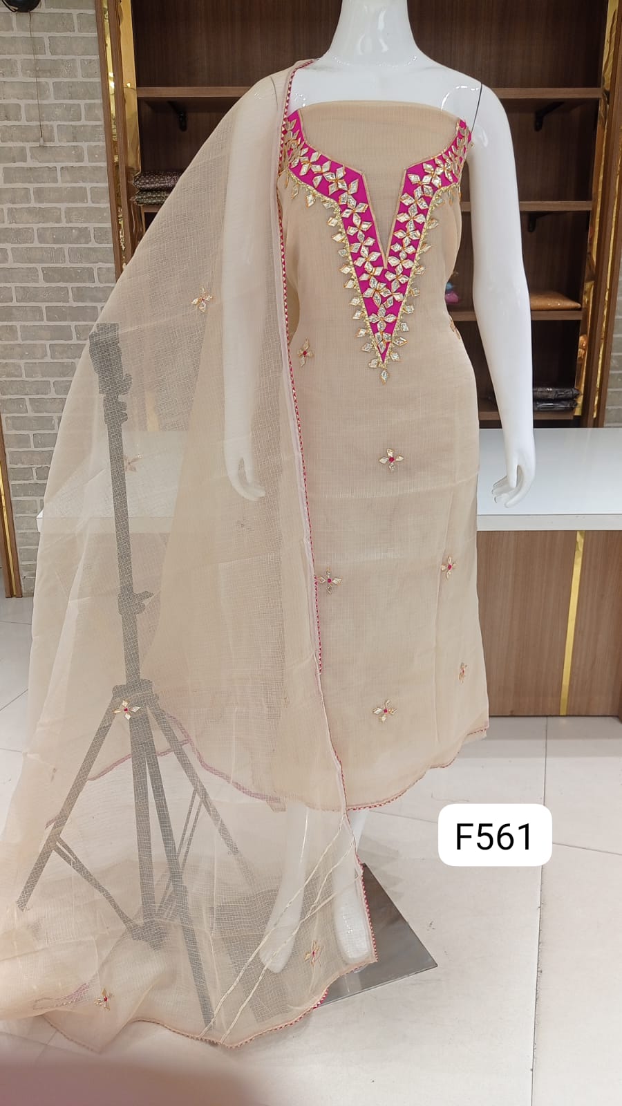 KOTA  BEAUTIFUL GOTA WORK SUITS