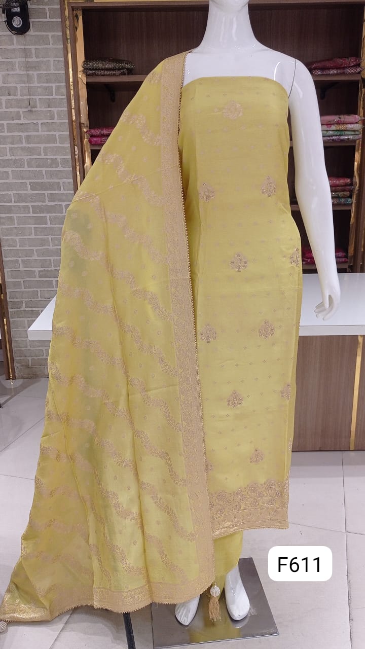 BANARSI SILK  PARTY WEAR SUITS