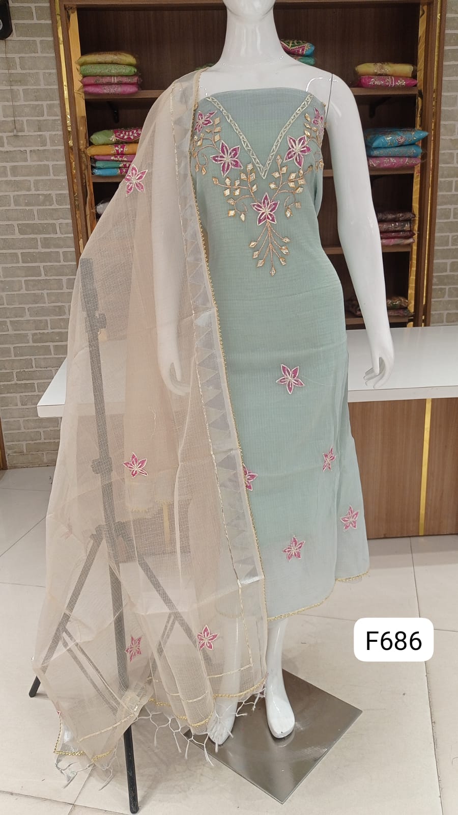 Kota beautiful embroidery suits